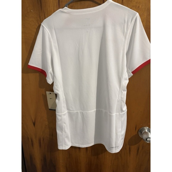 Nike Canada Soccer Jersey Women Medium | White Dri-FIT Slim Fit Shirt | NWT - Picture 4 of 6